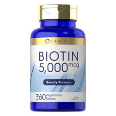 CARLYLE 生物素複合素食錠 5000mcg, 1個, 360顆