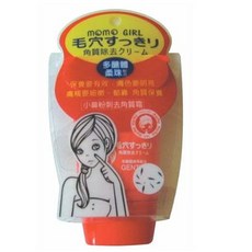 momo girl小鼻粉刺去角質霜60g，溫和去除老廢角質，深層清潔毛孔，改善膚色暗沉