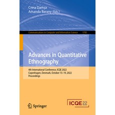 (英文圖書) Advances in Quantitative Ethnography: 4th International Conference Icqe 2022 Copenhagen De... 平裝版, Springer, 英文