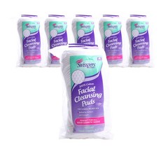 Swisspers 棉質潔面墊, 6個, 50件