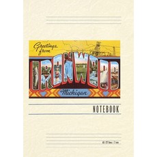 (英文圖書) Vintage Lined Notebook Greetings from Ironwood 平裝版, Found Image Press, 英文