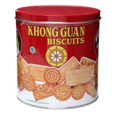 KHONGGUAN 綜合餅乾 過年禮盒 年貨 年節 印尼風味, 1個