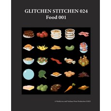 (英文圖書) Glitchen Stitchen 024 Food 001 平裝版, Blurb, 英文