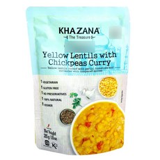 Khazana 黃扁豆鷹嘴豆咖哩調理包, 1包, 285g