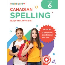 (英文圖書) Canadian Spelling Grade 6 平裝版, Chalkboard Publishing, 英文