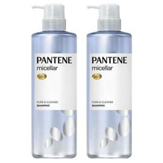 PANTENE 潘婷 Micella系列賦活淨化無矽膠洗髮精, 2個, 500ml