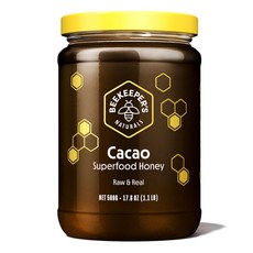 BEEKEEPER'S NATURALS 可可蜂蜜, 1罐, 500g