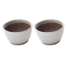 NichiNichidougu 研磨碗 白色霧面, 2個