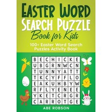 (英文圖書)Easter Word Search Puzzle Book for Kids: 100+ Easter Word Search Puzzles Activit... 平裝版, Abe Robson, 英文