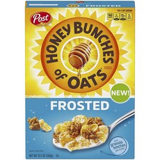 後蜂蜜束燕麥霜, 1個, 382g