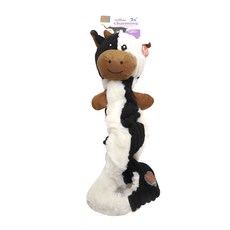 charmingpet 拉扯會說話的狗毛絨玩具, 1個, 牛