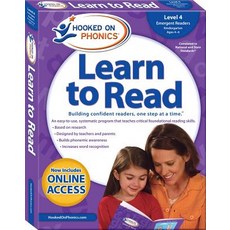 (英文圖書)Hooked on Phonics Learn to Read - Level 4: Emergent Readers (Kindergarten Ages 4-6) 平裝版, Hooked on Phonics, 英文