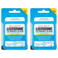 LISTERINE 李施德霖 薄荷牙線, 2個, 1入