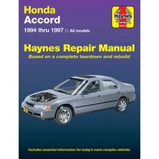 (英文圖書) Honda Accord 1994-97 平裝版, 英文