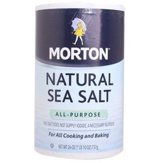 MORTON SALT 海鹽, 1個, 737克