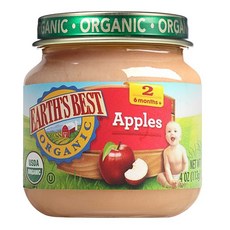 Earl's Best 兒童液體嬰兒食品, 1個, 蘋果