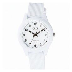 Q&Q 彩色手錶10bar女士聚氨酯手錶 V01A-018VK