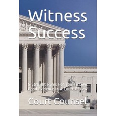 Witness Success: 5 Straight Rules For You To Give Good Evidence In A Court Of Law 平裝版, GA Publishing, 英文