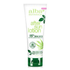 Alba Botanica 非常潤膚的曬後 85% 蘆薈乳液, 1個, 227克