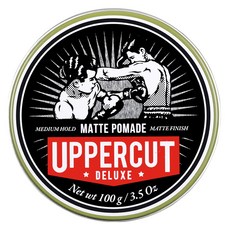 UPPERCUT DELUXE Pomade拳擊手水性霧面髮蠟 Medium Hold款, 1個, 100g