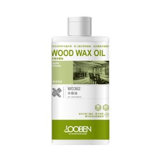 LOOBEN 魯班木蠟油 W0362 透明平光 300ml, 1個