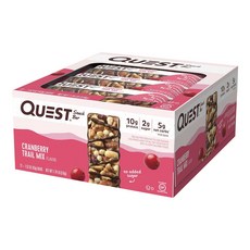 QUEST NUTRITION 堅果蛋白棒, 43g, 12條, 蔓越莓什錦堅果口味