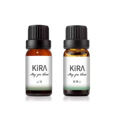 KIRA 複方精油 10ml 兩瓶組 山稜 棲蘭山 植物萃取香氛, 1套, 山稜+棲蘭山