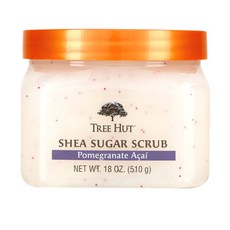 TREE HUT 樹上小屋 摩洛哥玫瑰身體磨砂膏, 石榴巴西莓, 1個