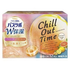 Hakugen Earth 白元 Hers Bath Lab W保濕碳酸入浴錠 放鬆時間款 12顆入, 1個, 540g