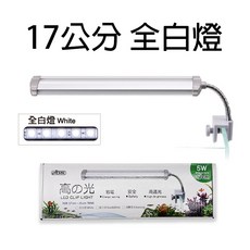 ISTA 高之光 LED夾燈 (全白燈/藍白燈/增豔燈) 魚缸夾燈 水族箱照明 24H出貨