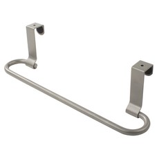 Spectrum Euro 櫃式毛巾架掛架 28.6 x 7.6 x 7.6cm, 1個, 緞面鎳