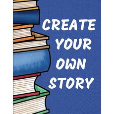 (英文圖書)Create Your Own Story: Blue Kids and Children (Create Your Own - Make a Book - D... 平裝版, Independently Published, 英文