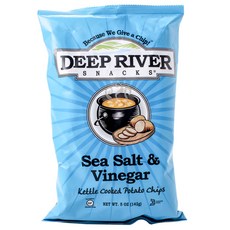 Deep River Nags 薯片 海鹽醋, 1個, 142克