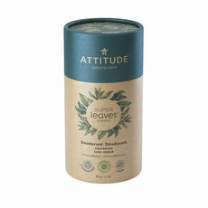 ATTITUDE 無香味除臭劑, 1個, 85克