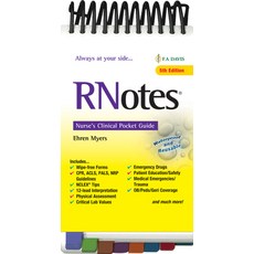 (英文圖書) Rnotes(r): Nurse's Clinical Pocket Guide Spiral, F. A. Davis Company, 英文, 螺旋裝