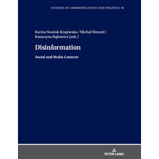 (英文圖書) Disinformation: Social and Media Contexts 精裝版, Peter Lang Gmbh, Internatio..., 英文