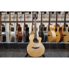 識樂音樂工作室 白川 YS-SRKW-DD 雲杉41吋 面單 木吉他，音色清亮，共鳴效果極佳，適合各種音樂風格, 1個, 41吋