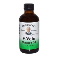 Dr. Christopher's Formulas V-Vein按摩精油, 1個, 118ml
