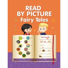 (英文圖書) Read by Picture. Fairy Tales: Learn to read 平裝版, Independently Published, 英文