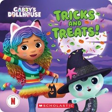 (英文圖書)Tricks and Treats (Gabby's Dollhouse Storybook) Board Books, Scholastic Inc., 英文, 硬頁書