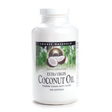 SOURCE NATURALS 特級初榨椰子油軟膠囊, 240顆