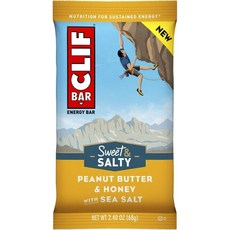 CLIF 能量棒甜鹹花生醬蜂蜜海鹽, 12件, 68g