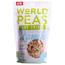 World Peas Fava Crisp 聖巴巴拉牧場, 150克, 1個