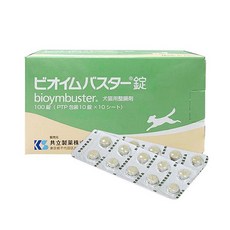 bioymbuster 益生整腸錠 犬貓用 腸胃保健 益生菌 100錠, 1個, 飲食+腸道健康, 100顆