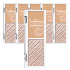 e.l.f. 臉部雙色打亮+腮紅 4.6g, 6入, Cantaloupe