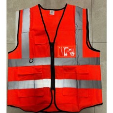 【小品五金百貨】台灣現貨 美式型多口袋反光背心 反光衣 工程導護背心 透氣網布