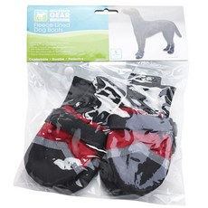 GUARDIAN GEAR 寵物刷絨鞋套, 紅色的