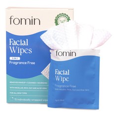 臉部濕紙巾 3-in-1, 1個, 15入