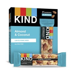 KIND Bar杏仁和椰子, 6件, 40g