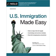 (英文圖書) U.S. Immigration Made Easy 平裝版, NOLO, 英文